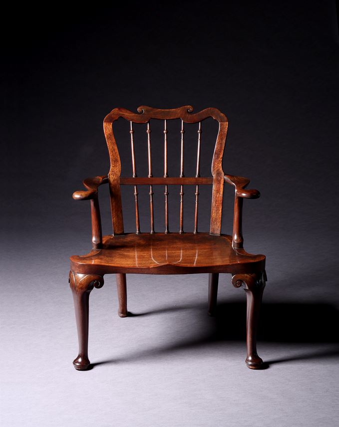 A pair of mahogany hall armchairs | MasterArt